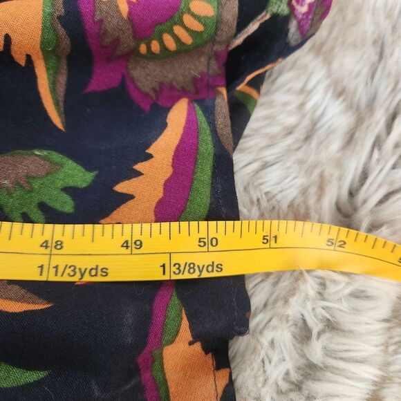 Dépèche Mode Vintage Long Sleeve Floral Shirt Dress Size 8 - Picture 11 of 12